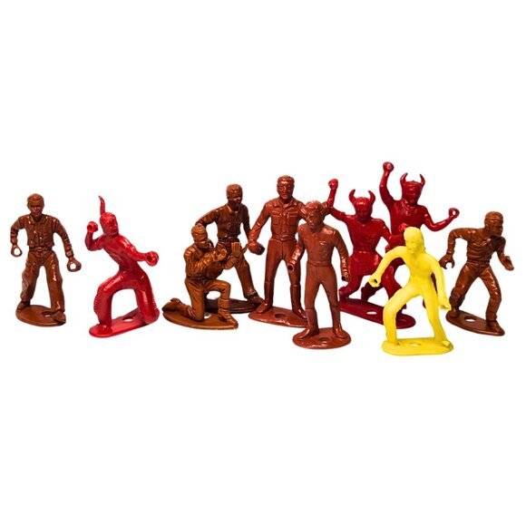 Vintage Plastic Toy Figures Mostly Marx - Picture 1 of 2